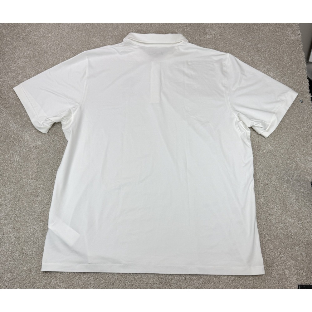 Under Armour HeatGear South Carolina Gamecocks 3XL White Loose Polo Shirt NWOT - Picture 6 of 6